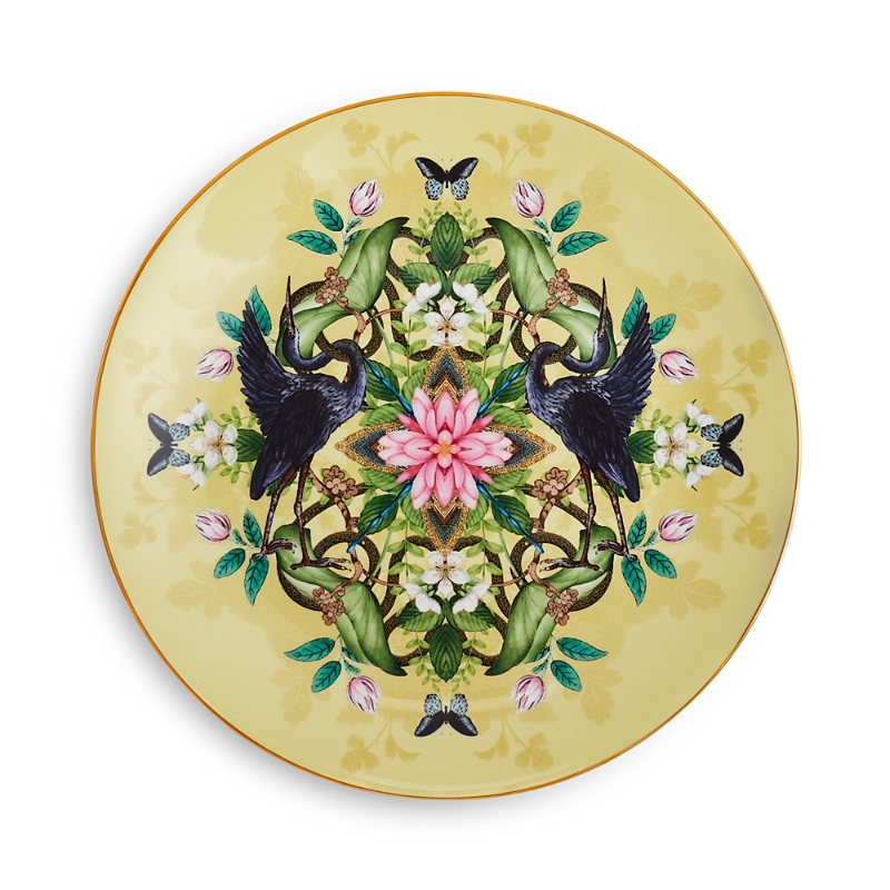 Wedgwood Wonderlust Waterlily Coupe Salad Plate In Multi