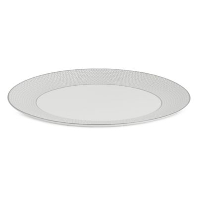 Gio Platinum Oval Platter