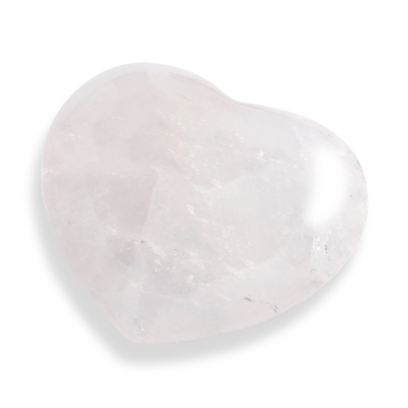 Anna New York Cuore Gemstone Heart In White