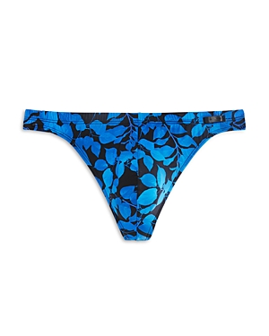 Hom Quentin Printed G String In Black Print