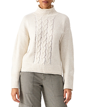 Shop Sanctuary Cabin Fever Cable Sweater In Toasted Marshmellow