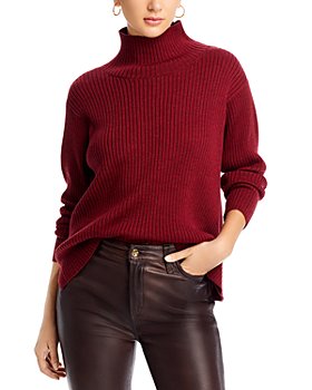 Eileen Fisher - Rib Knit Turtleneck Sweater