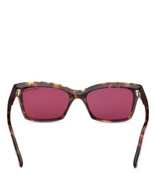 Mikel Square Sunglasses, 54mm