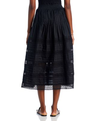 Camila Tiered Lace Midi Skirt