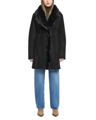 Sancy Toscana Trimmed Shearling Coat