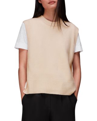 Crewneck Knit Tank Top