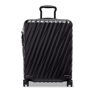 Tumi 19 Degree Continental Expandable 4-wheel Carry-on In Matte Black Texture