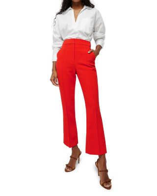 Veronica Beard Tani Ankle Flare Pants Bloomingdale's