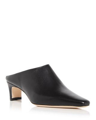 STAUD - Women's Wally Leather Mid Heel Mules