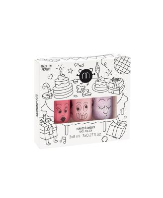  Nail Polishes Set Party 3-10 - Ages 5-7
