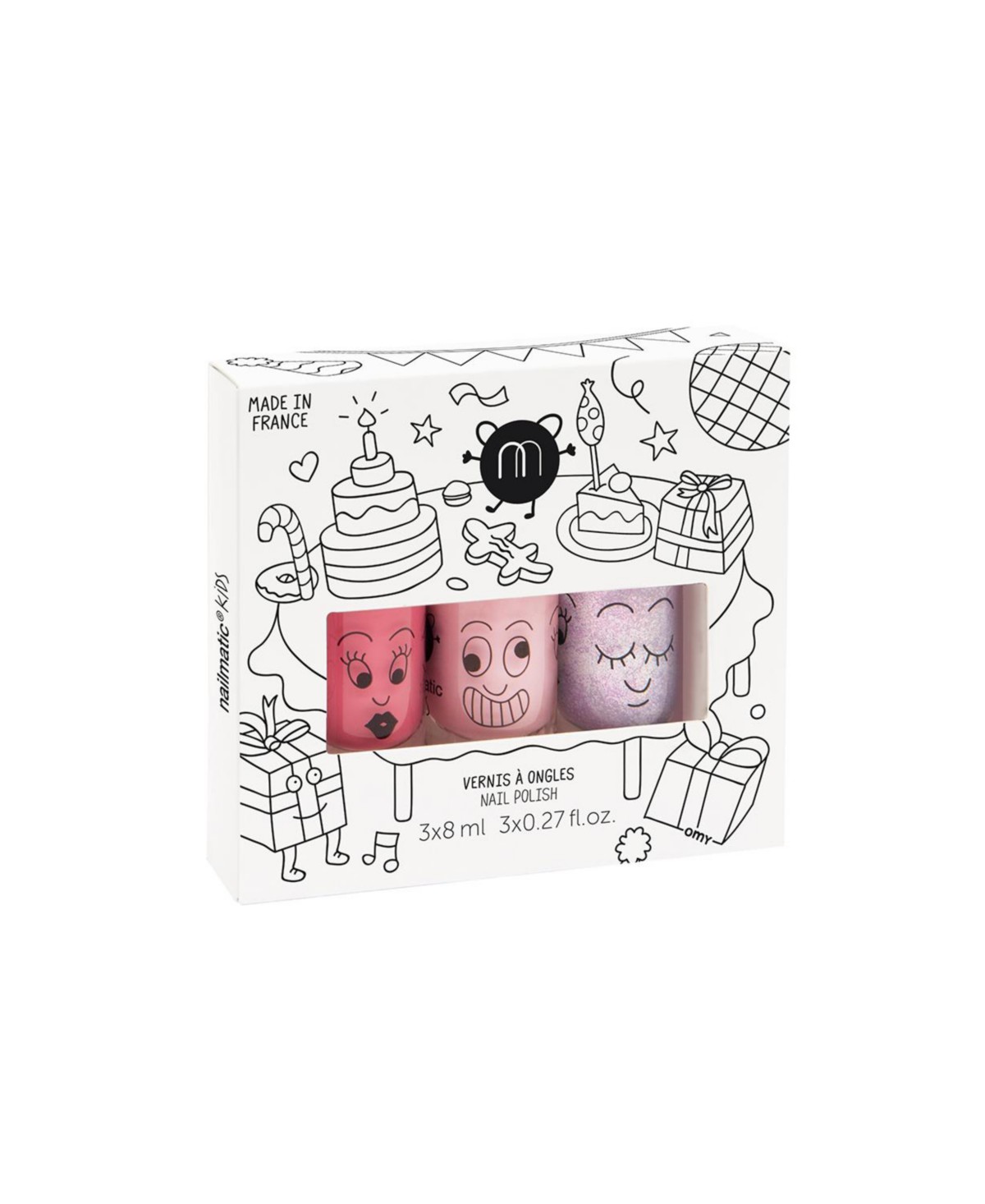 Nail Polishes Set Party 3-10 - Ages 5-7