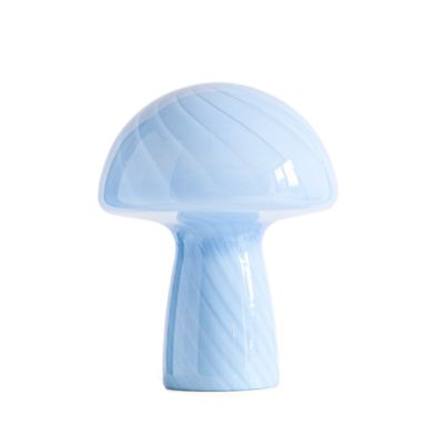 Petite Close Top Glass Mushroom Lamp