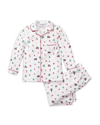 Petite Plume - Unisex Winter Nostalgia Pajama Set - Baby, Little Kid, Big Kid