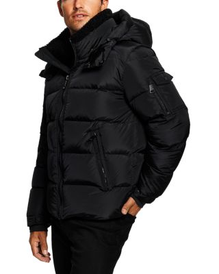 Frontier Quilted Hooded Zip Front Jacket
