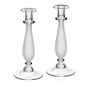 William Yeoward Crystal Astrid Candlesticks, Set Of 2 In Clear