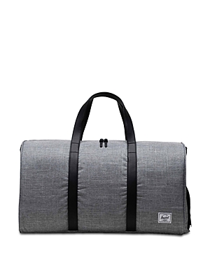 Shop Herschel Supply Co Novel Duffle Bag In Raven Crosshatch