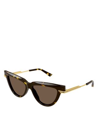 Bottega Veneta Combi Cat Eye Sunglasses, 54mm