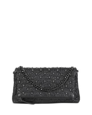 The Kooples - Skull Stud Leather Shoulder Bag