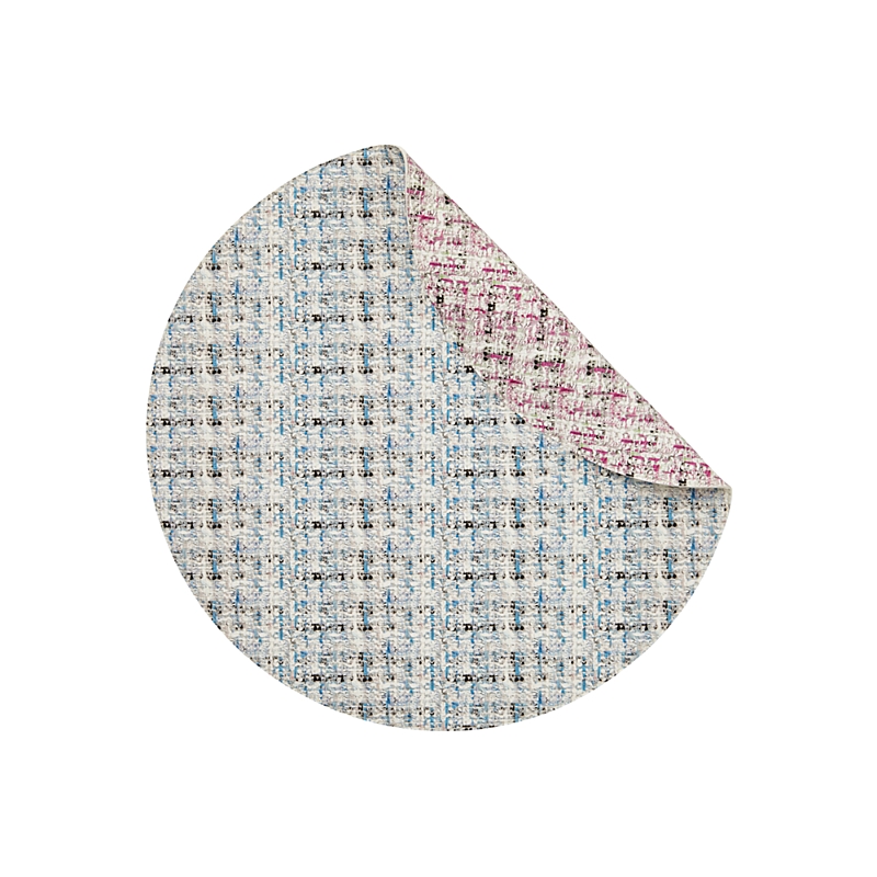 Mode Living Coquette Placemats, Set Of 4 In Purple/blue