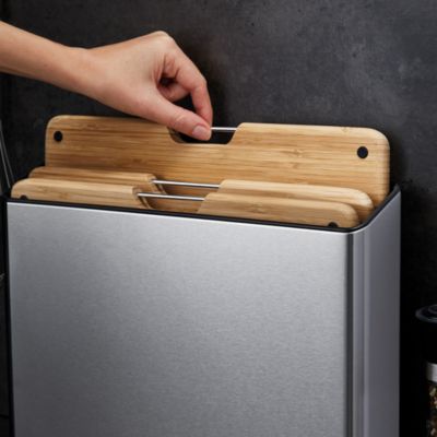 Folio Steel 3 Piece Bamboo Cutting Board Set