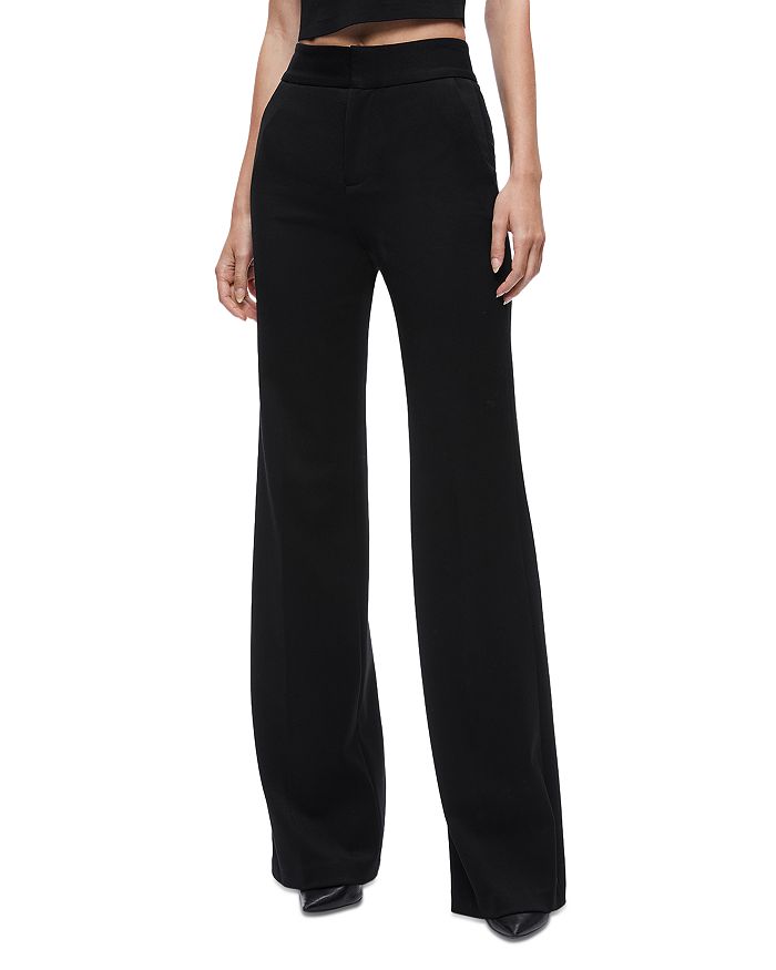 Alice and Olivia Deanna High Rise Bootcut Pants | Bloomingdale's