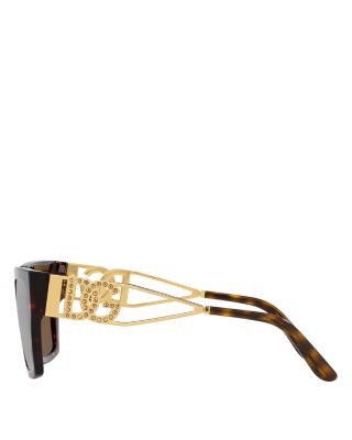 DG4446B Square Sunglasses, 53mm