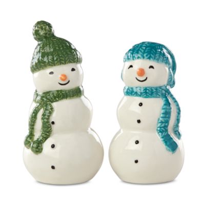 Balsam Lane Snowman Salt &amp; Pepper Set
