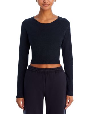 Spacedye Enlightened Cropped Pullover Top