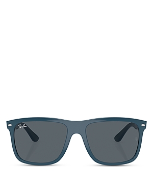 RAY BAN RAY-BAN SOLID BOYFRIEND TWO SQUARE SUNGLASSES, 60MM