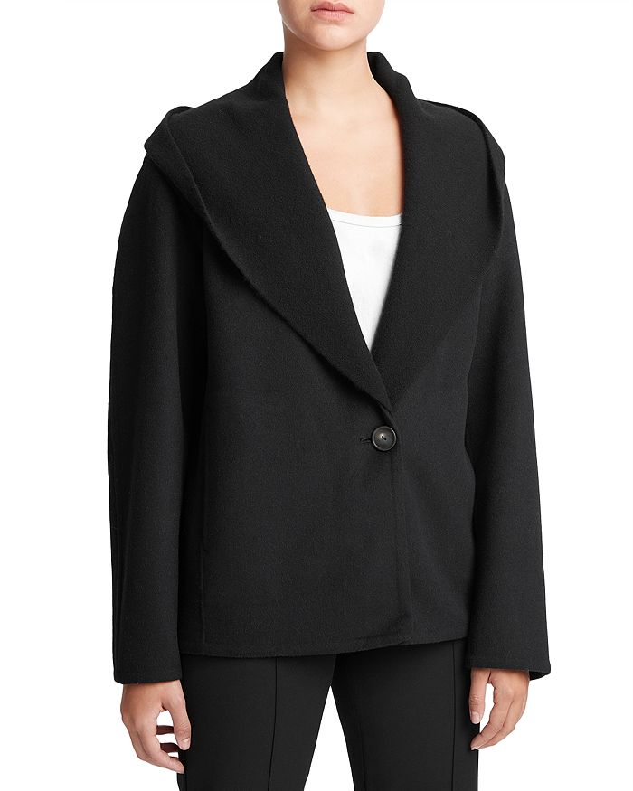 Vince Hooded Shawl Collar Coat Bloomingdale s