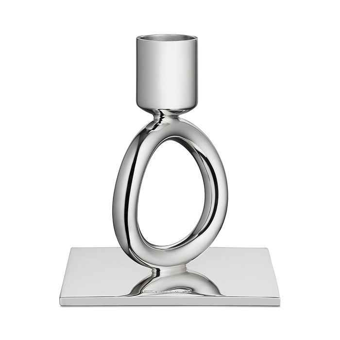Christofle Vertigo Silverplated One Ring Candleholder Back to results - Bloomingdale's