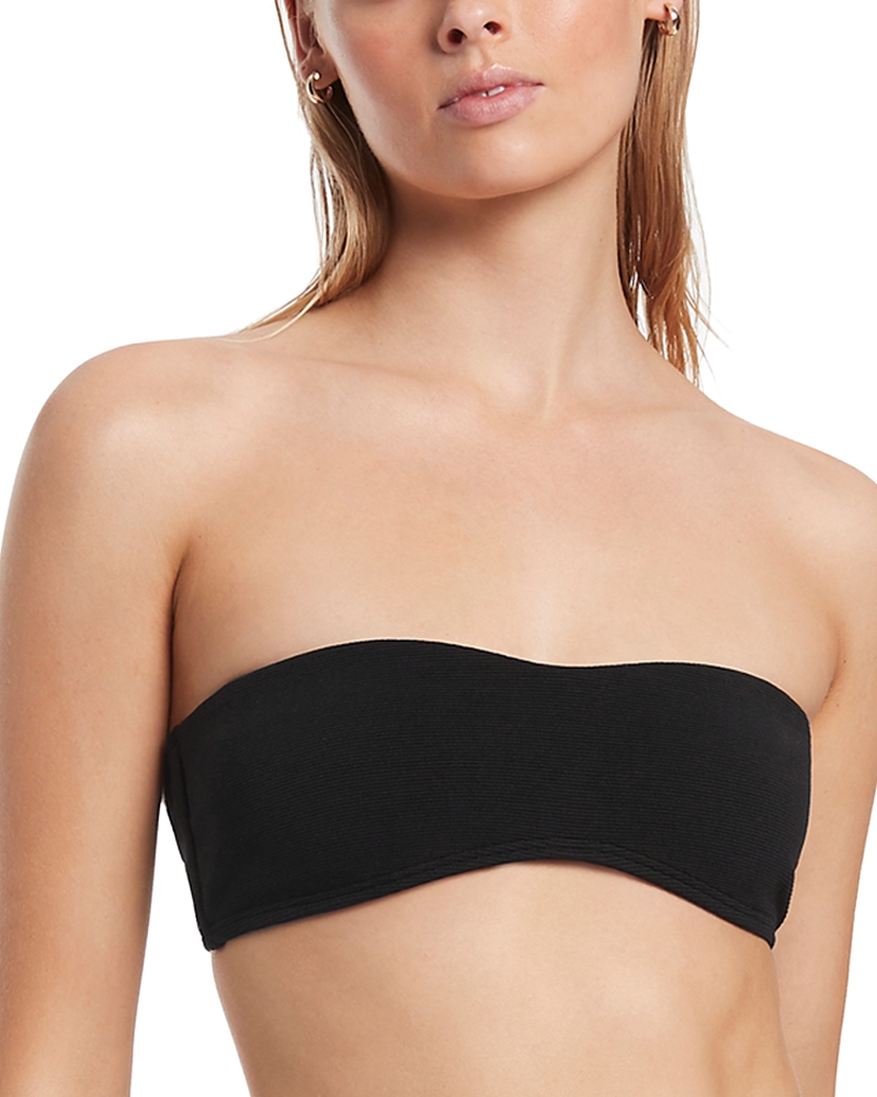 Jets Isla Rib Bandeau Bikini Top