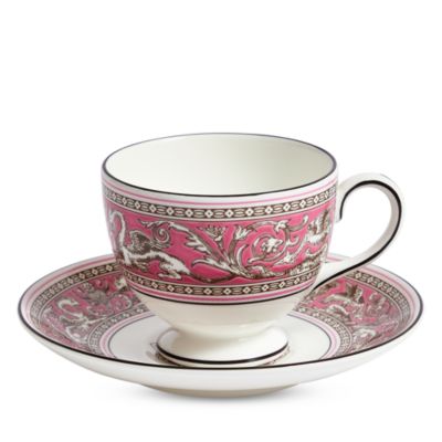 Florentine Teacup and Saucer