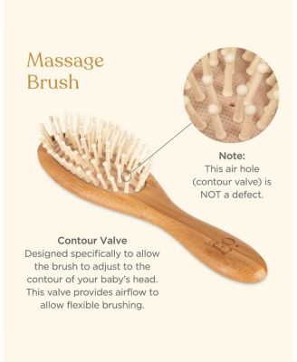 Bamboo Brush & Comb Set (3 Pieces) - Baby