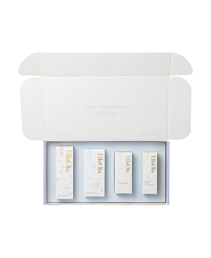ELLAOLA ELLAOLA ELLAOLA UNISEX THE BABY'S ESSENTIAL PREMIUM SKINCARE GIFT SET (4 PIECES)