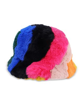 New?Colorblock Faux Fur Hat Colorblock Faux Fur Hat | Anthropologie main image 4