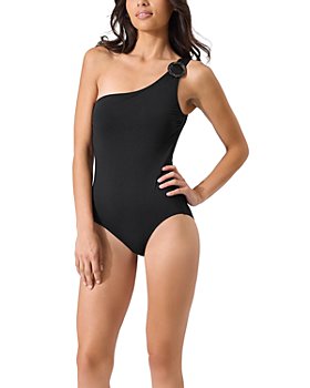 Women's One Piece Swimsuit One Shoulder Cut Out Sexy Swimwear Ribbed Tummy  Control Bathing Suits A-Green S : : Clothing, Shoes & Accessories
