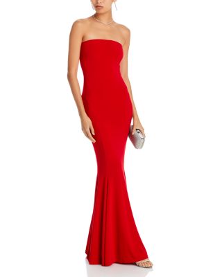Strapless Fishtail Gown