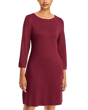 Tommy Bahama Darcy Three-quarter Sleeve Minidress In Meritage White