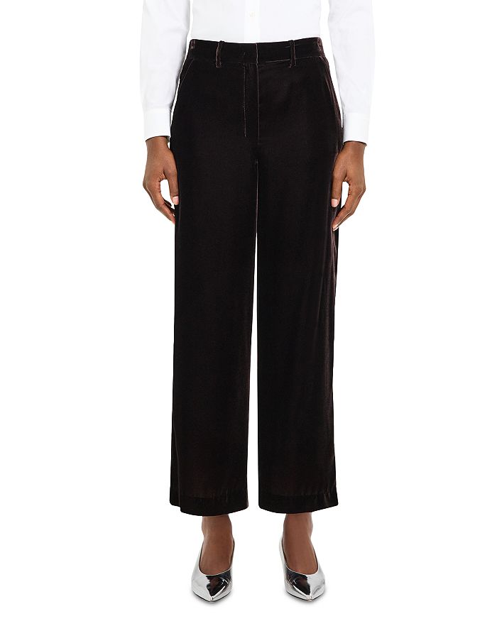 Velvet Straight Leg Pants