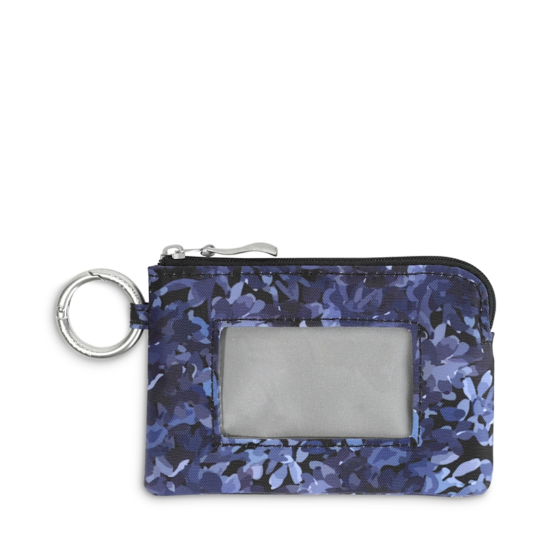 Baggallini Rfid Card Case In Indigo Petal