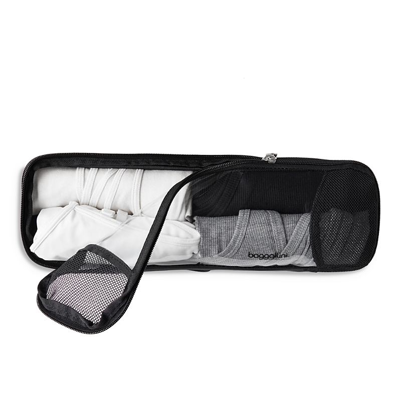 Baggallini Long Compression Cube In Black