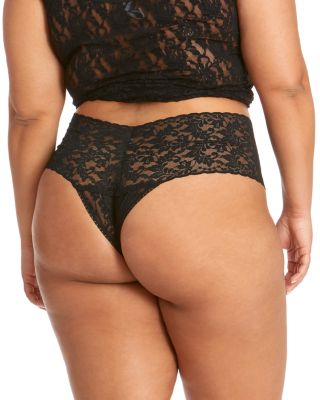 Plus Retro Lace Thong