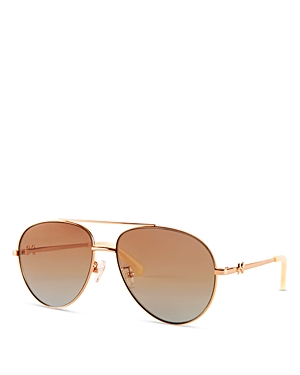 Lalita Aviator Sunglasses, 59mm
