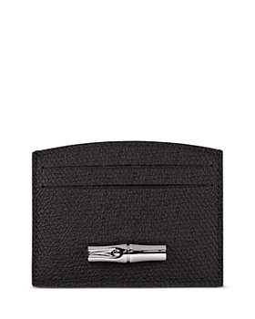 Longchamp - Roseau Leather Card Holder