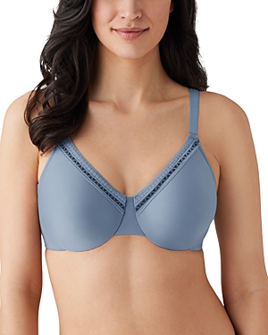 Shop Wacoal Perfect Primer Underwire Bra In Windward Blue/ Titan