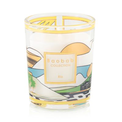 Trio of Travel Candles: Rio-Mexico-Miami