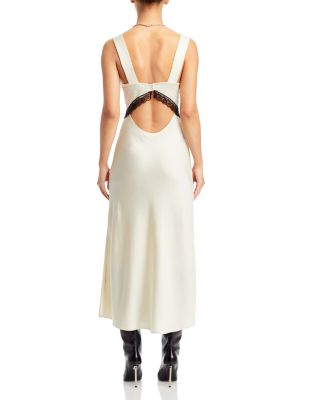 Bardot Emory Lace Trim Slip Dress | Bloomingdale's Women