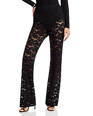 4th & Reckless Emery Lace Pants In Black