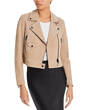 Suede Moto Jacket